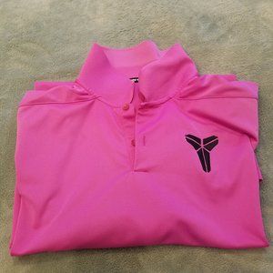 Nike Kobe Bryant MAMBA Golf Polo Shirt - Nike Kobe - Bright Pink